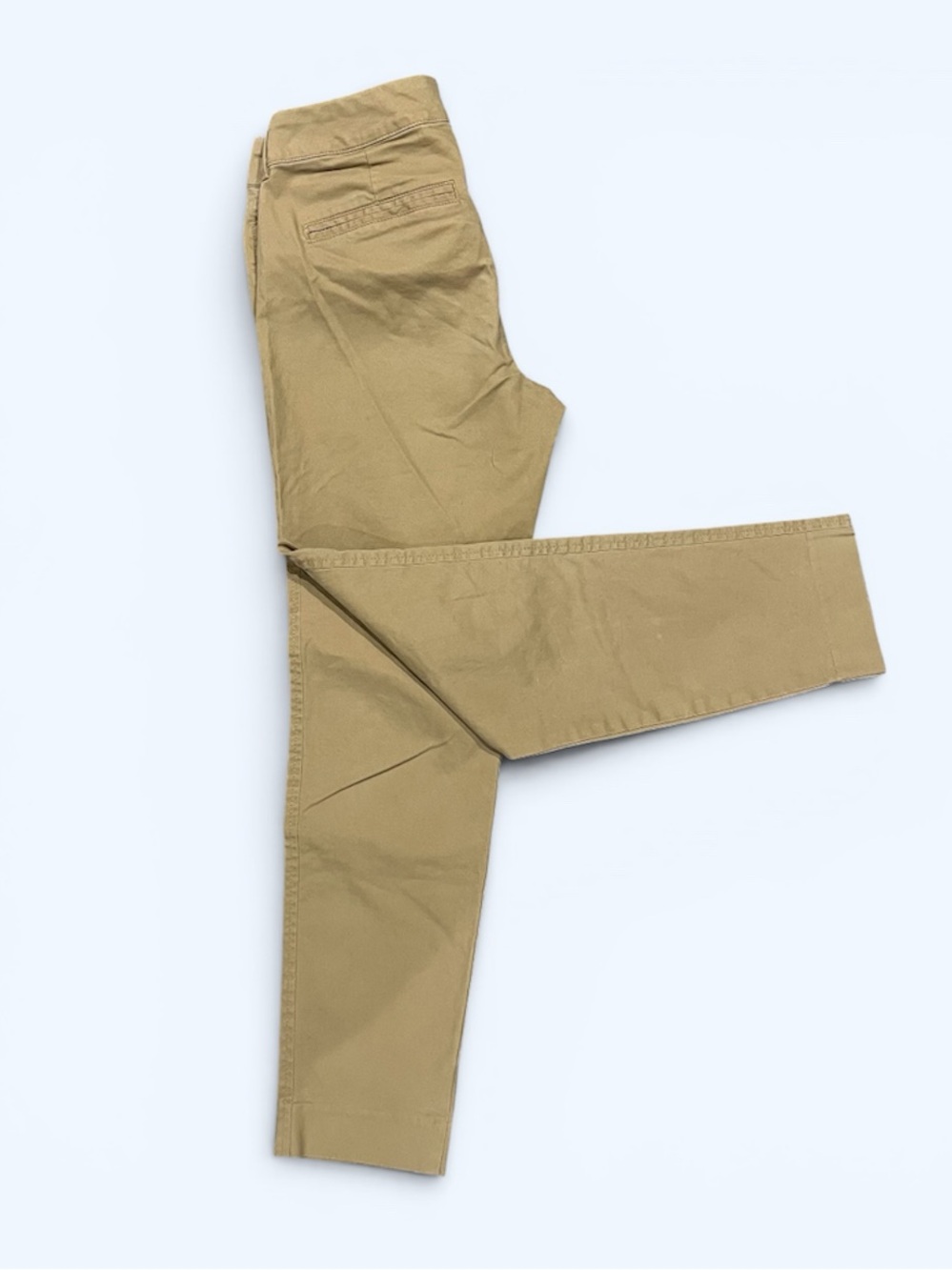 Old Navy Pixie Chino Pants Khaki Tan Size 2 Regular